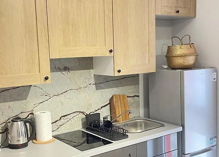 Grey Pepper With Balcony Apartament *